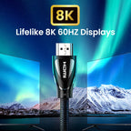 HDMI 2.1 Ultra High-Speed 8K Cable for Gaming and Home Theater