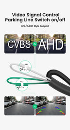 AHD 1080P Vehicle Rear View Camera with 170 Degree Wide Angle Lens
