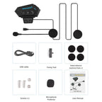 Bluetooth 5.0 Motorcycle Helmet Wireless Headset Handsfree Stereo Speaker