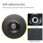 Car Polishing and Buffing Sponge Pad Drill Attachment Kit