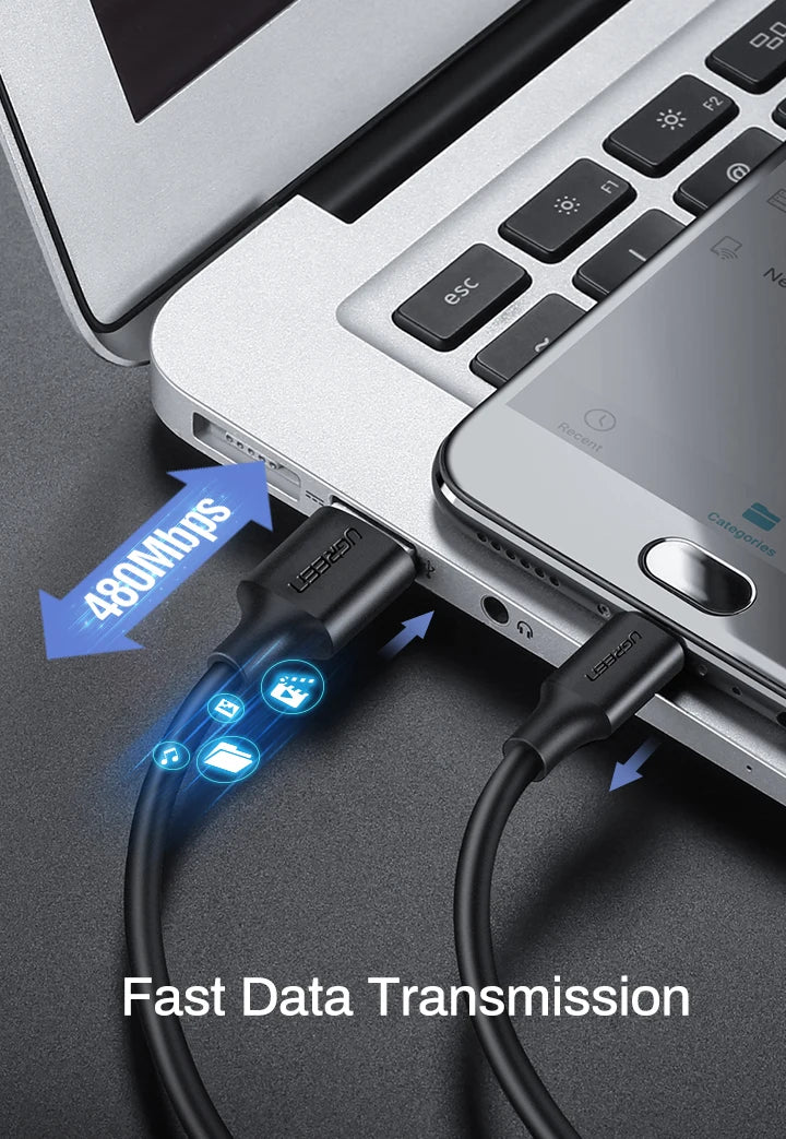 Fast Charging Micro USB Cable for Android and Tablets - 11