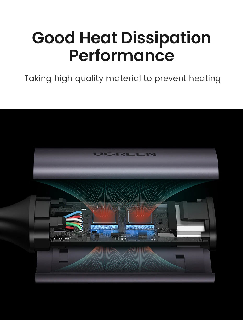 4K 60Hz USB-C to HDMI Adapter for Laptops and Smartphones