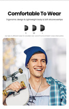 Wired In-Ear Headphones with Microphone for Mobile Devices