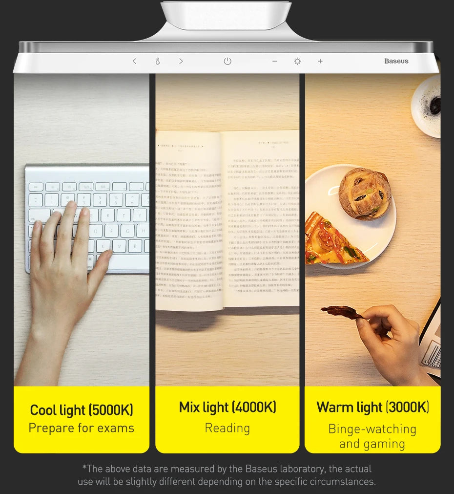 Magnetic Rechargeable LED Desk Lamp with Stepless Dimming - 13