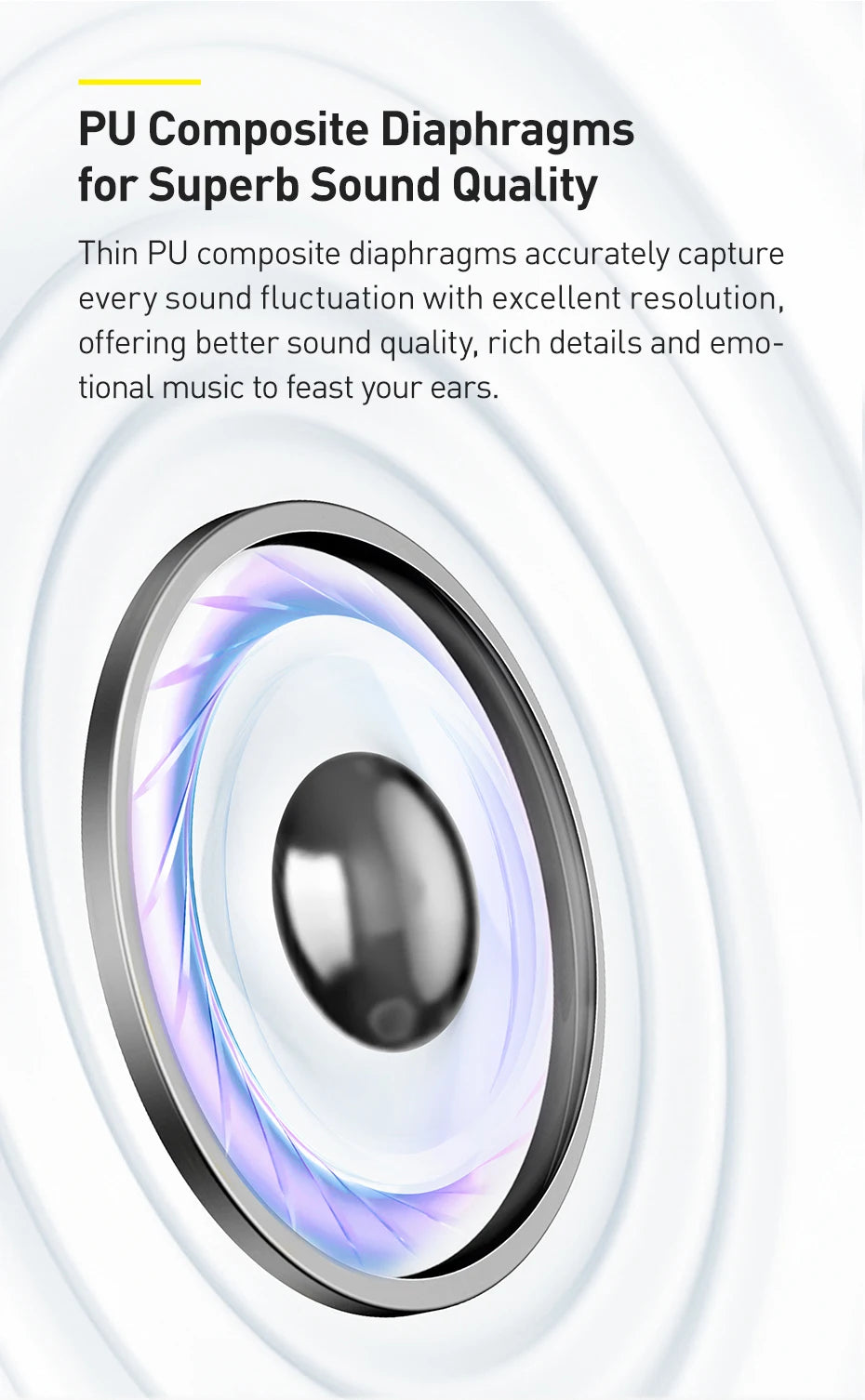 Wired In-Ear Headphones with 3.5mm Jack and Microphone