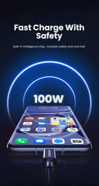 100W USB-C Super Fast Charging Cable for Huawei and Honor