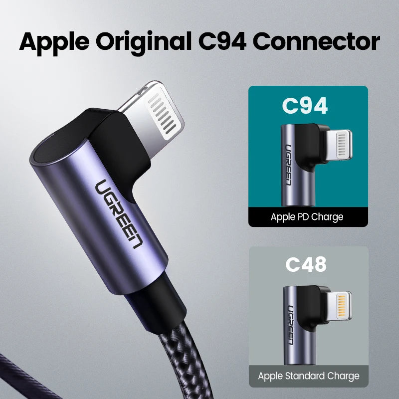 MFi Certified USB-C to Lightning 20W Fast Charging Cable