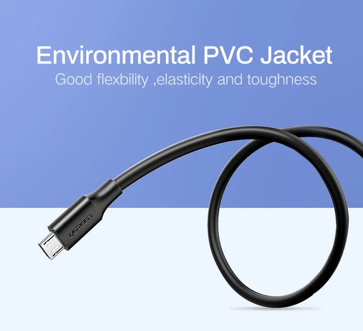 Fast Charging Micro USB Cable for Android and Tablets - 13