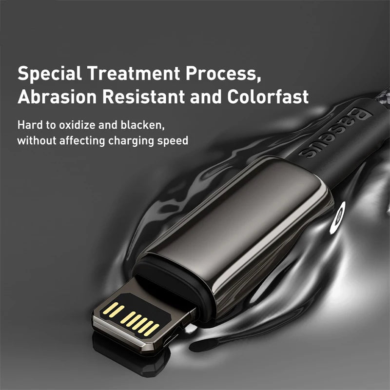 20W USB-C to Lightning PD Fast Charging Data Cable - 4