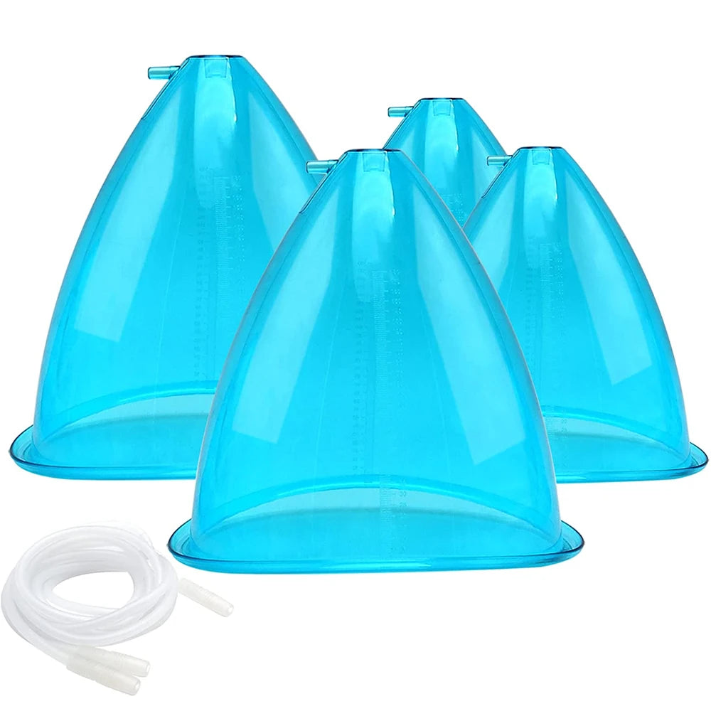 Vacuum Suction Cup Set for Breast and Buttock Enhancement - 9