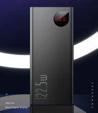 22.5W Fast Charging Portable Power Bank with LED Digital Display
