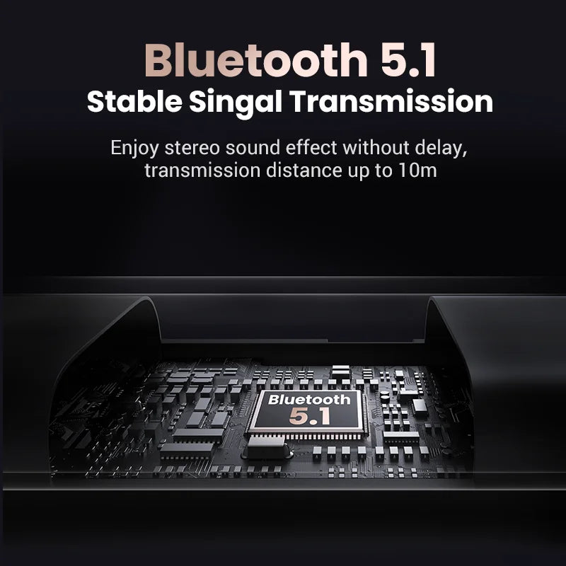 2-in-1 Bluetooth 5.1 Wireless Audio Transmitter and Receiver Adapter - 2