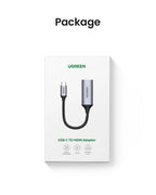 4K 60Hz USB-C to HDMI Adapter for Laptops and Smartphones
