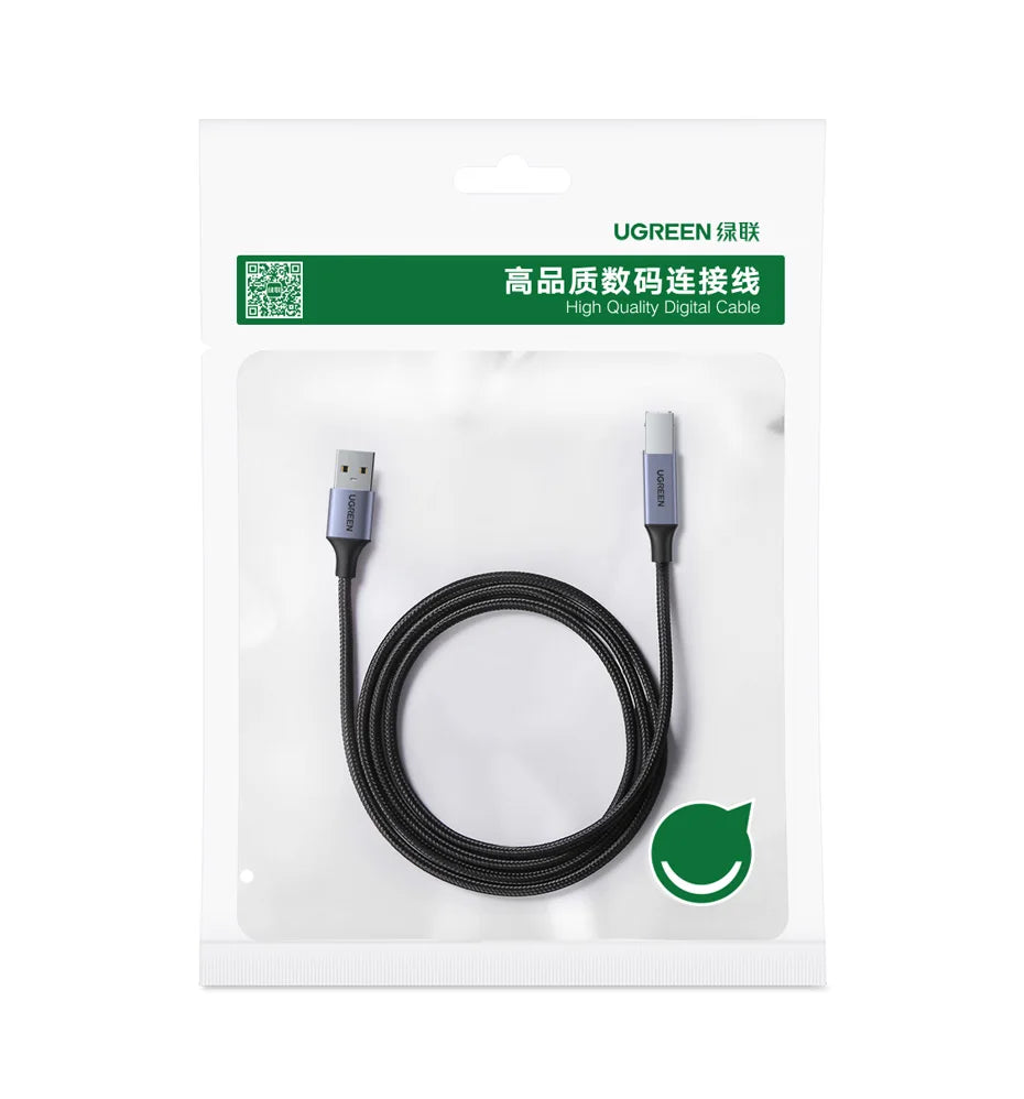 High-Speed USB 2.0 Type-A to Type-B Printer Cable - 17