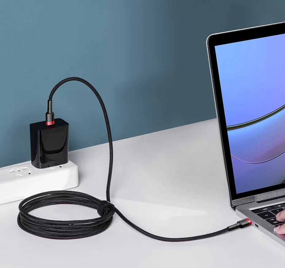 100W USB-C to USB-C Fast Charging and Data Cable