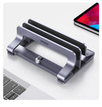 Adjustable Dual Slot Vertical Laptop Stand