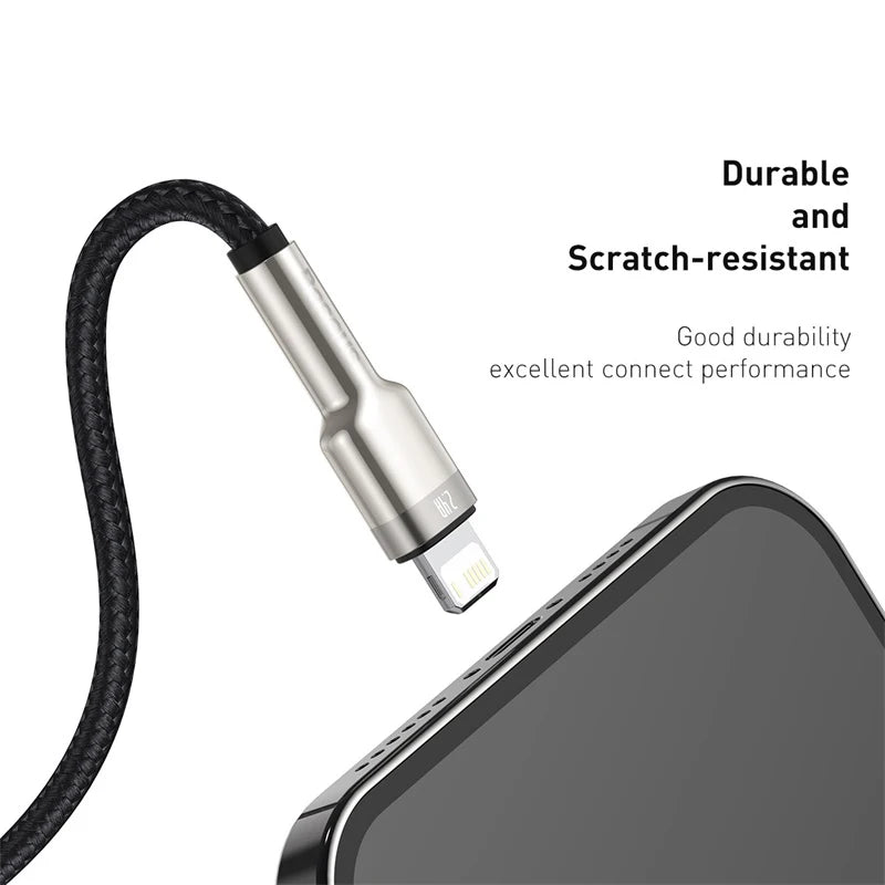 2.4A Fast Charging Braided USB Cable for iPhone