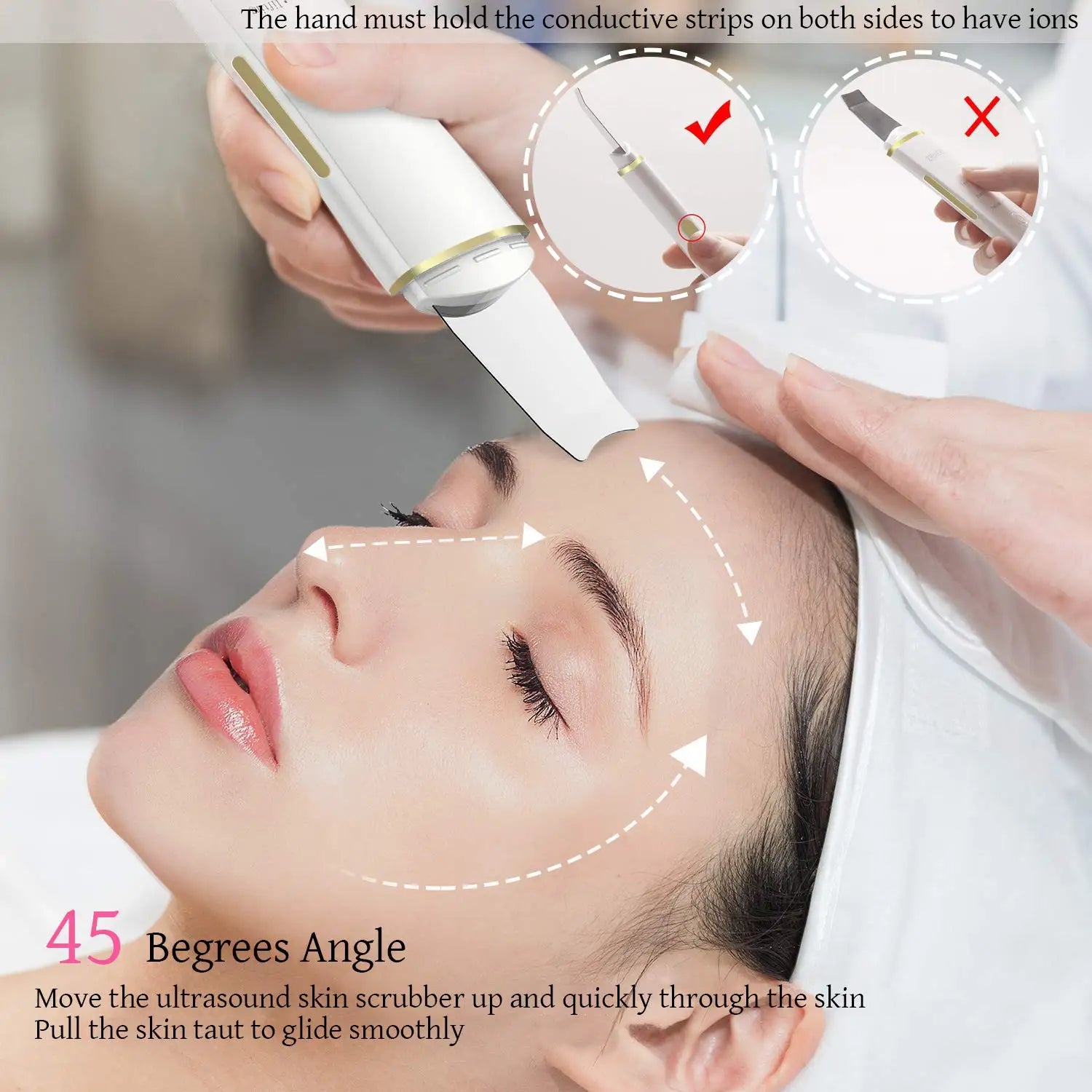 Ultrasonic Face Spatula and Pore Cleaning Tool - 12