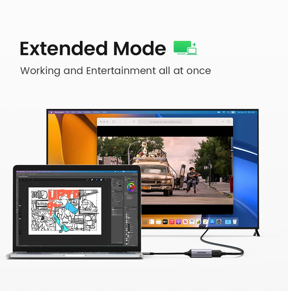 4K 60Hz USB-C to HDMI Adapter for Laptops and Smartphones - 14