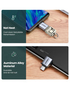 USB-C to USB 3.0 OTG Adapter for Smartphones and Laptops