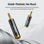 3.5mm to 6.35mm Stereo Audio Adapter Jack