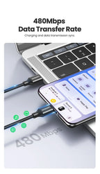 100W 6A Fast Charging Cable for Huawei and Honor Smartphones