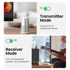 2-in-1 Bluetooth 5.1 Wireless Audio Transmitter and Receiver Adapter