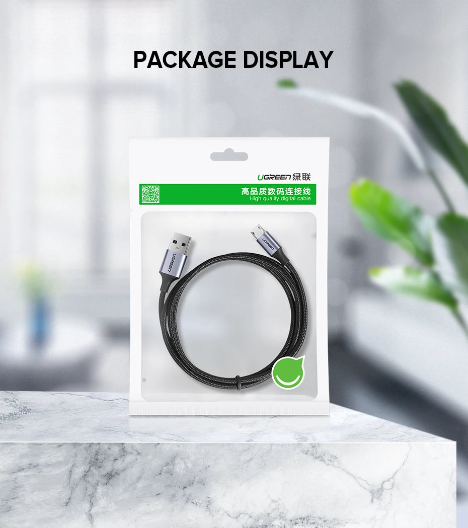 Fast Charging Micro USB Data Cable for Android Devices