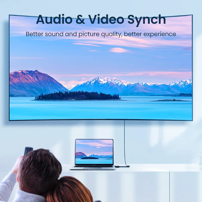 4K DisplayPort to HDMI Adapter for Laptops and Monitors