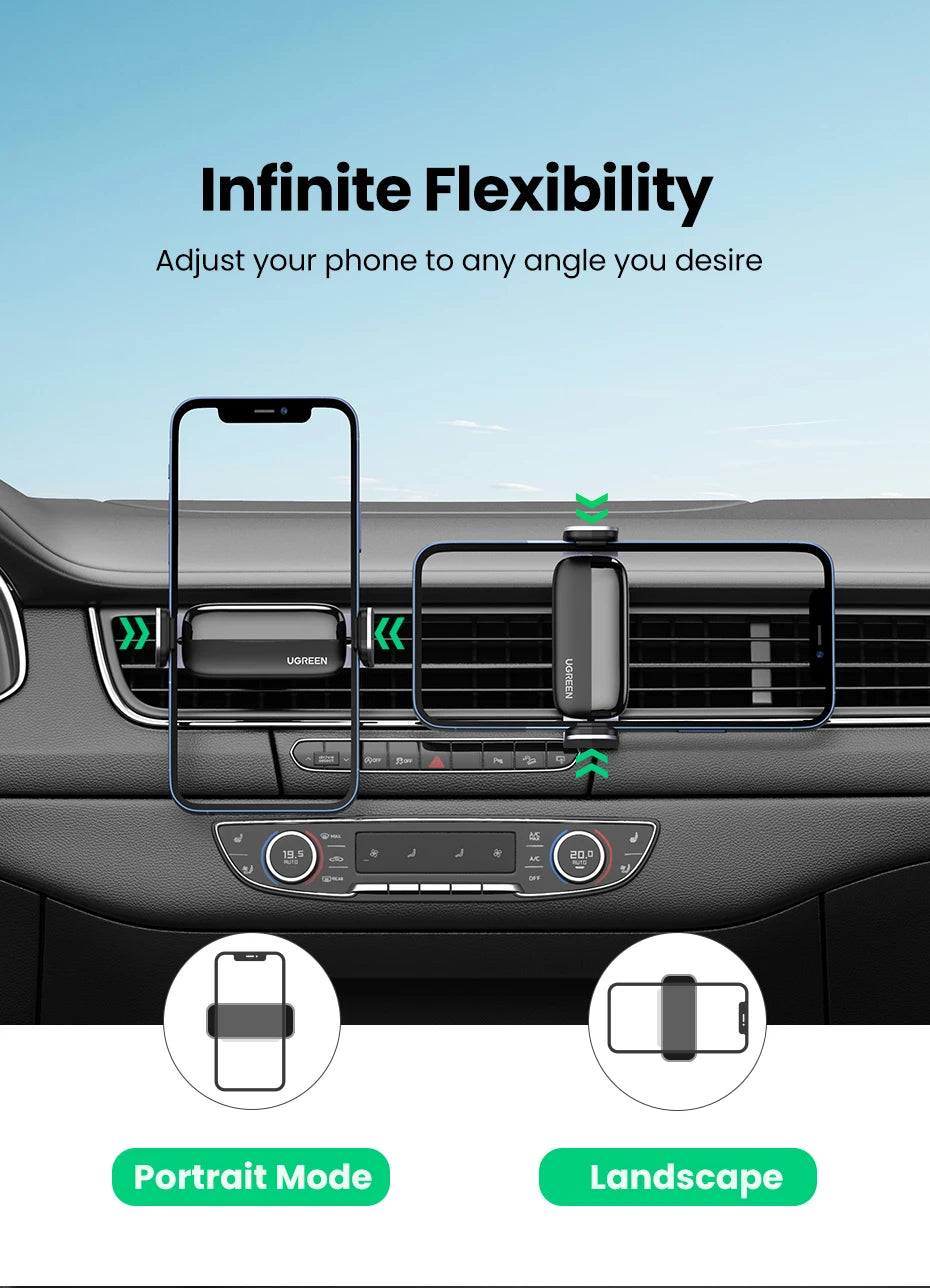 Adjustable Air Vent Car Phone Mount Holder