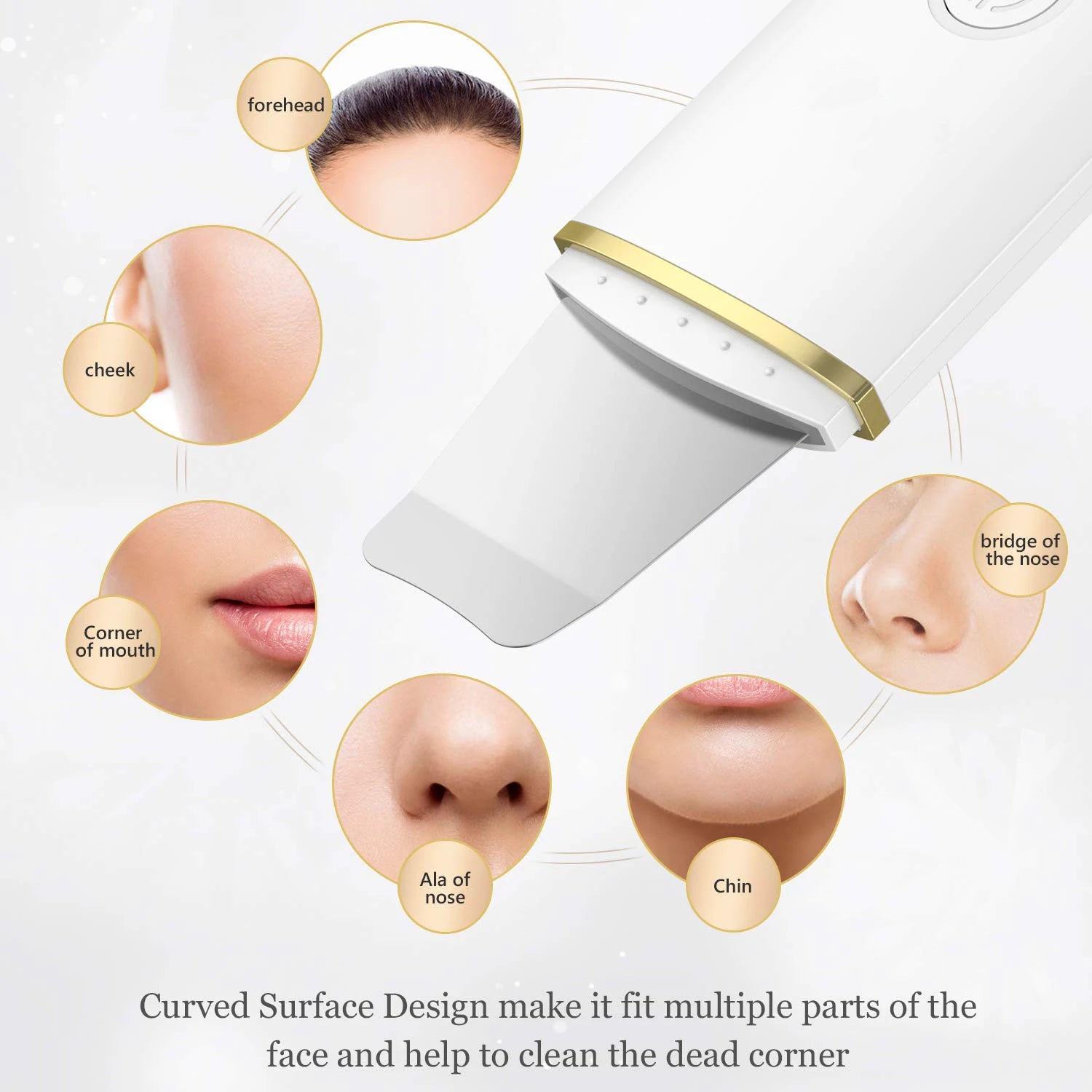 Ultrasonic Face Spatula and Pore Cleaning Tool - 9