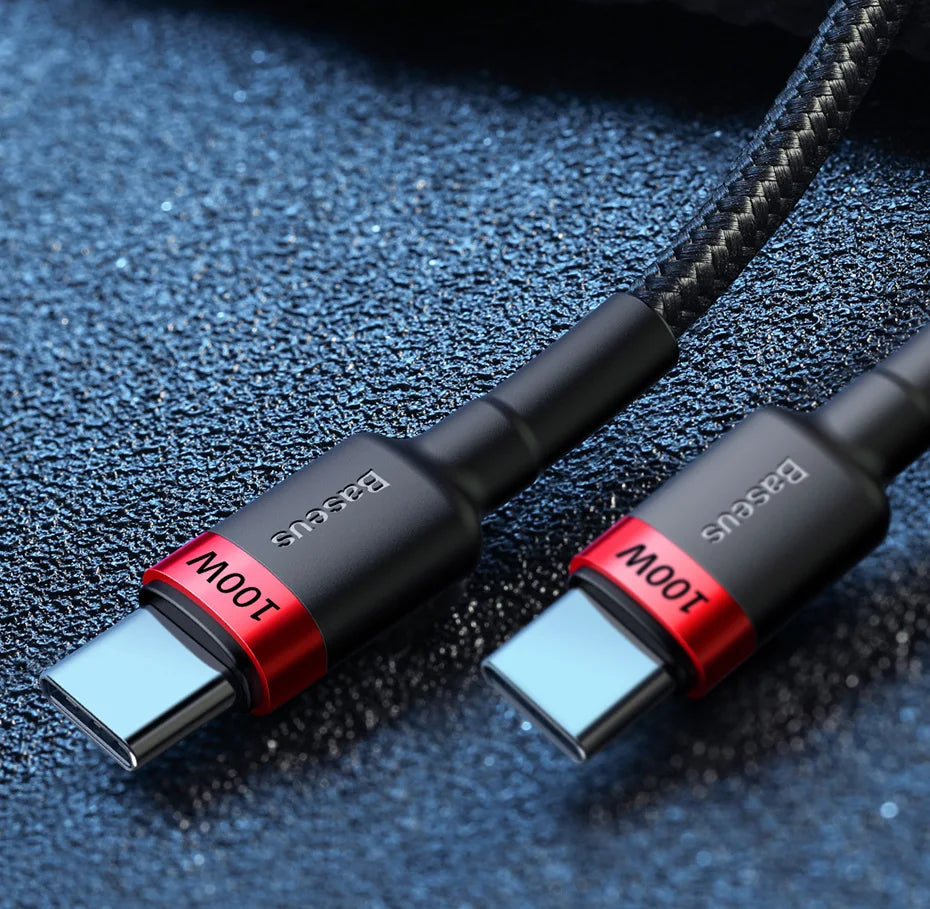 100W USB-C to USB-C Fast Charging and Data Cable