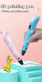 3D Printing Pen for Kids DIY Drawing Art