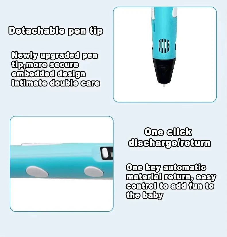 3D Printing Pen for Kids DIY Drawing Art - 12