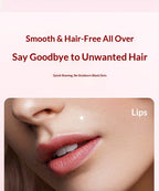 2-in-1 Electric Painless Hair Removal Shaver for Face and Body