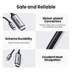 4K 60Hz USB-C to HDMI Adapter Cable for Laptops and Smartphones