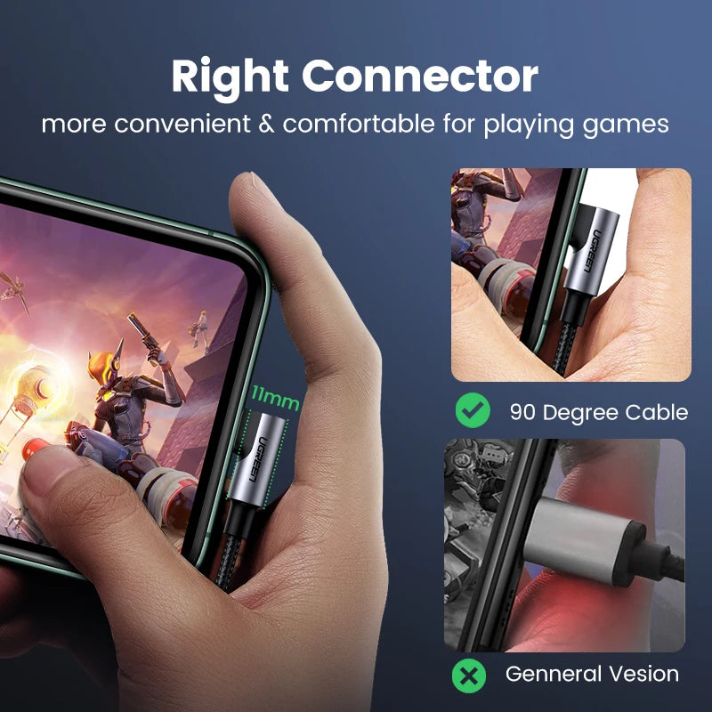 MFi Certified USB-C to Lightning 20W Fast Charging Cable