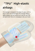 Cordless Hand and Finger Massager with Kneading and Air Compression
