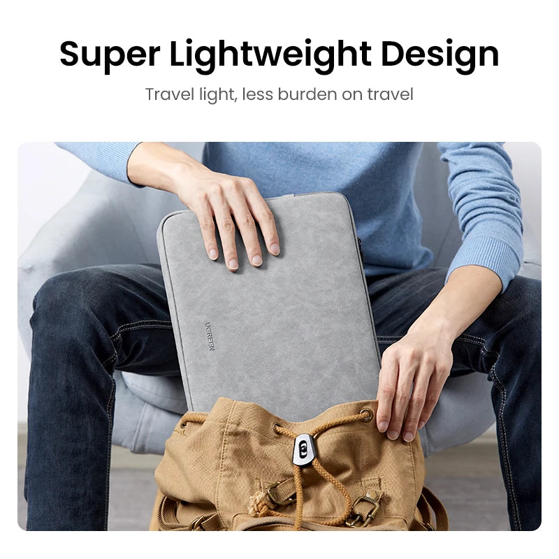 Waterproof Laptop Sleeve Case for 13 to 14.9 Inch Notebooks