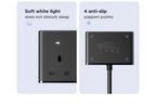 6-in-1 UK Plug Power Strip with 20W USB-C Fast Charging