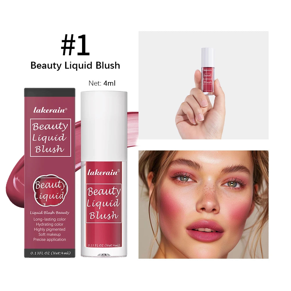 Waterproof Long-Lasting Liquid Cheek Blush - 25