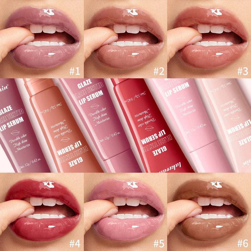 Hydrating Tinted Lip Serum for Plump and Glossy Lips