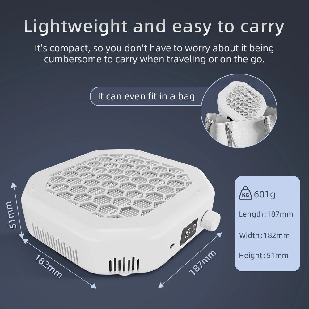 Rechargeable Cordless Nail Dust Collector - 6