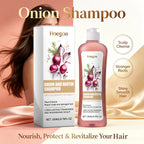 Onion and Biotin Shampoo for Hair Growth and Scalp Repair