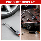 Heavy-Duty Tire Inflator with Pressure Gauge 0-220 PSI