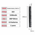 36V 5200mAh Lithium Replacement Battery for Electric Scooters