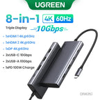 13-in-1 Triple Display USB-C Docking Station with 4K 60Hz Support