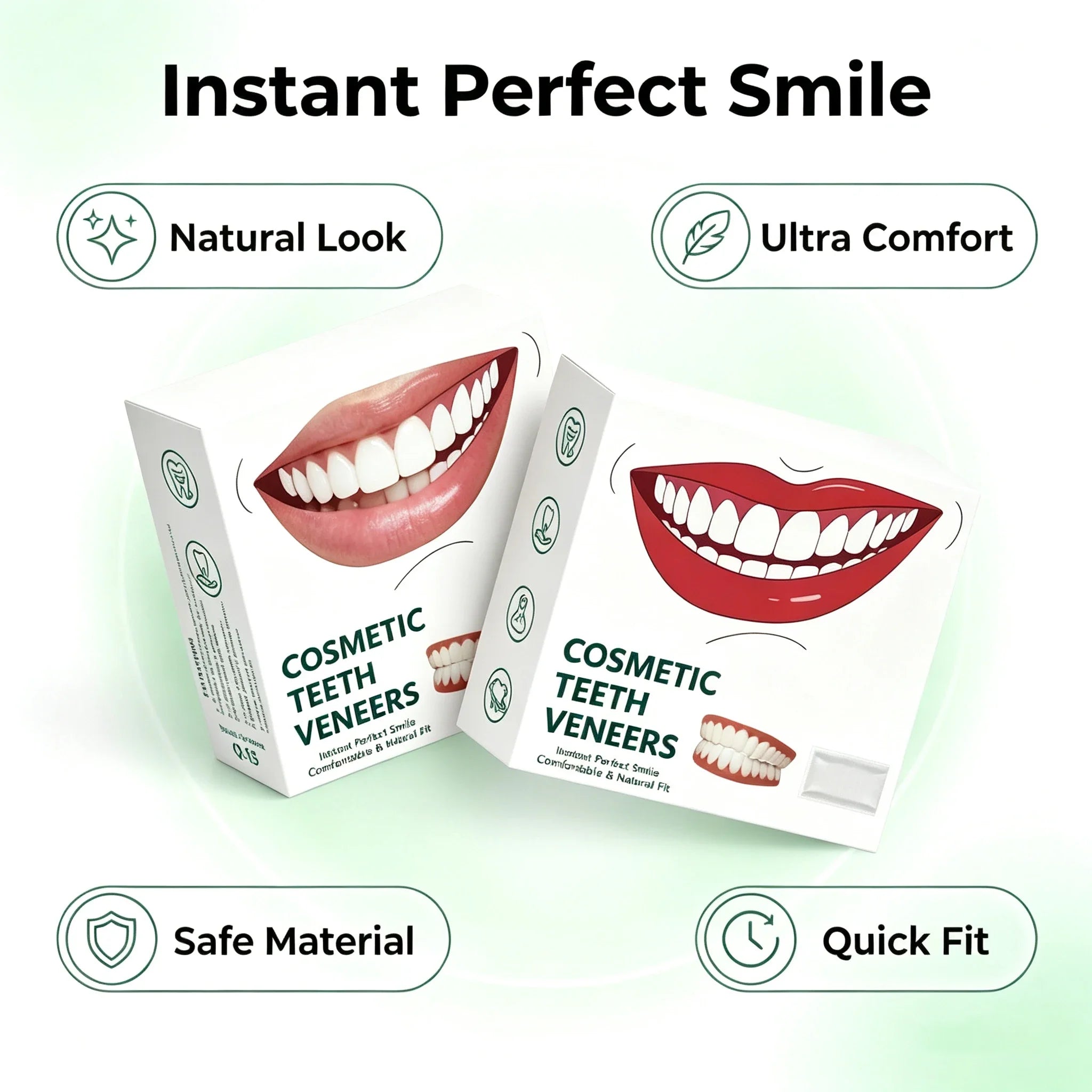 Comfortable Silicone Denture Set for Daily Oral Care - 13