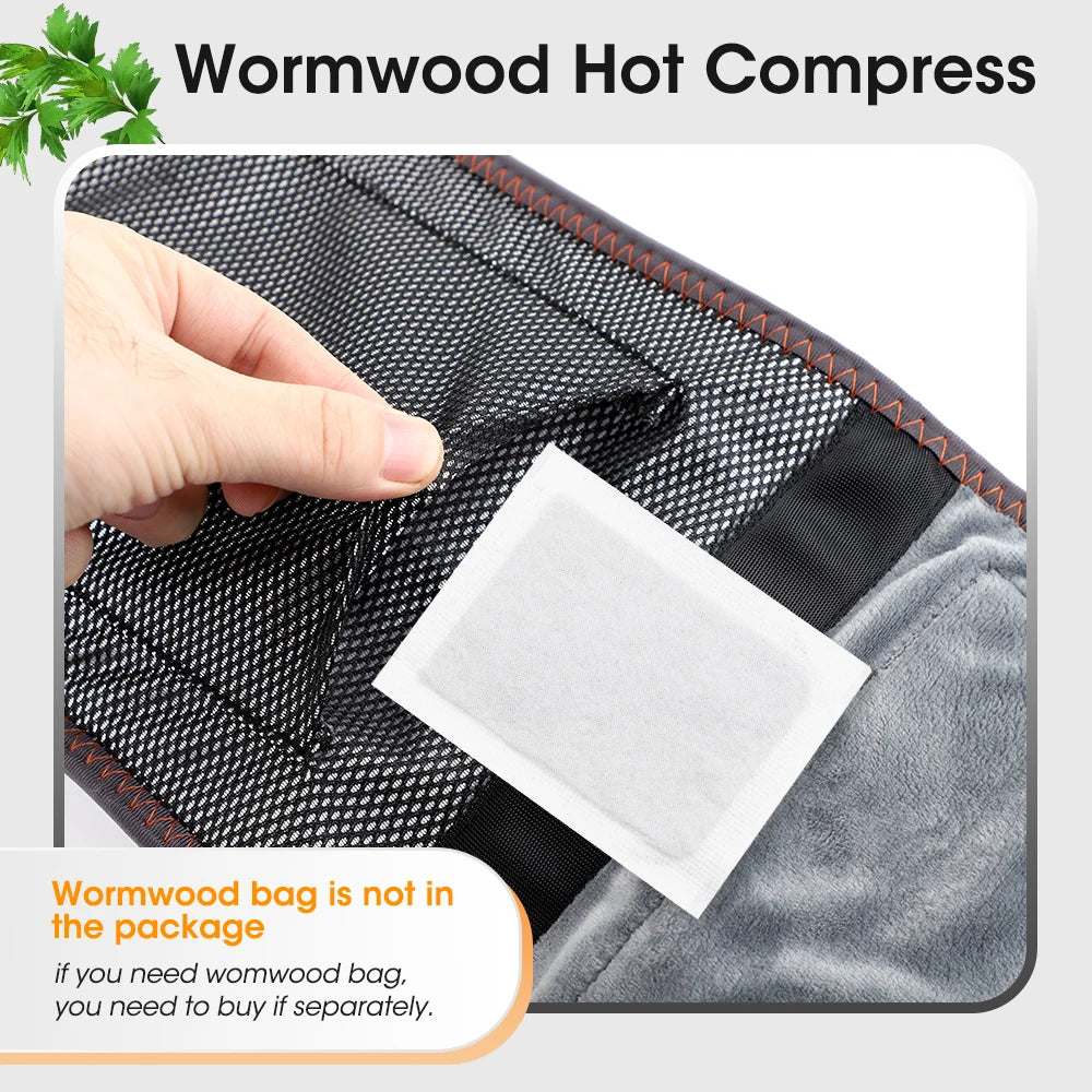 Cordless Heated Vibration Waist Massage Belt