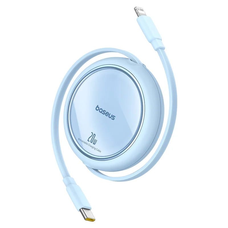 Retractable USB-C to Lightning 20W Fast Charging Cable - 28